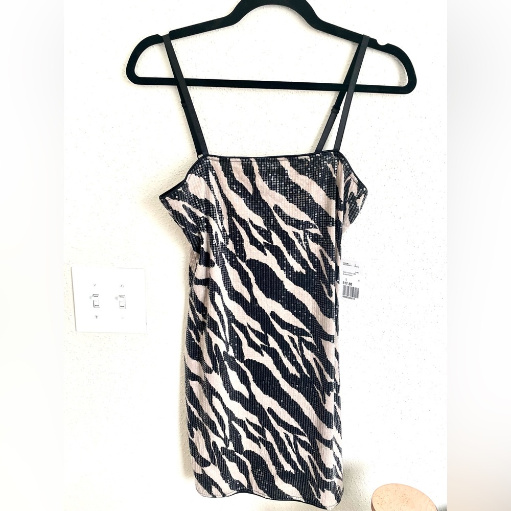 Forever 21 Zebra Print Dress